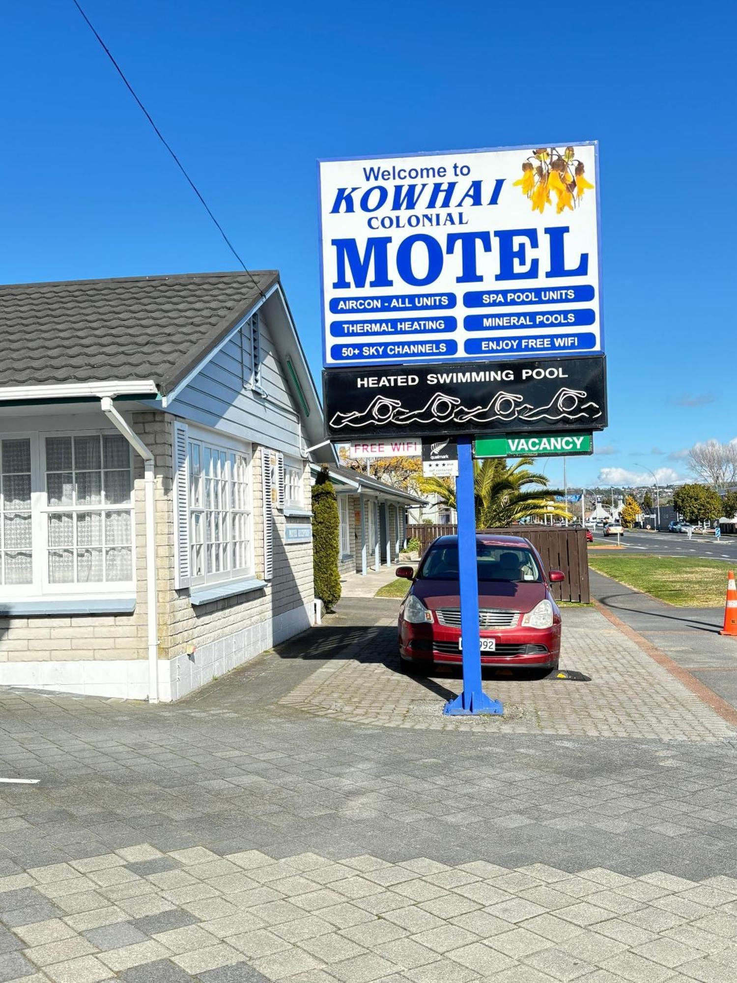 Kowhai Motel Rotorua Zewnętrze zdjęcie